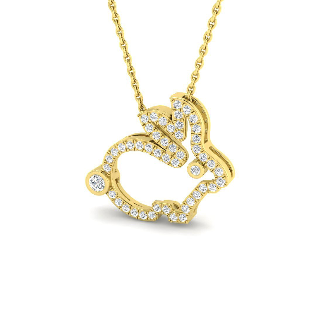 Nealina Natural Diamond Necklace
