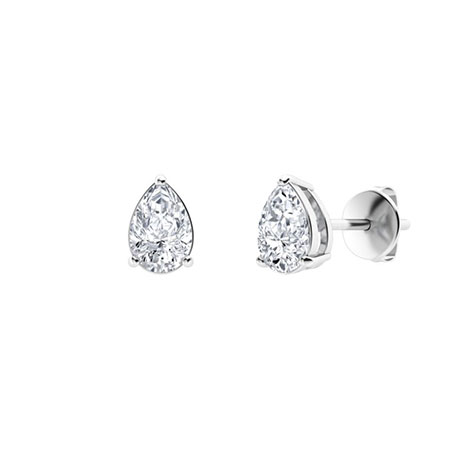 Gretta Moissanite 3 Prong  Diamond Earrings