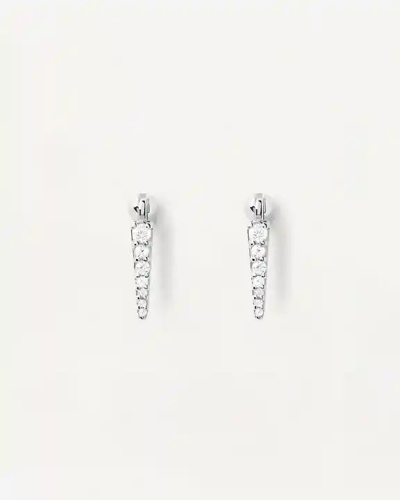 Faun Natural Claw Set  Diamond Earrings