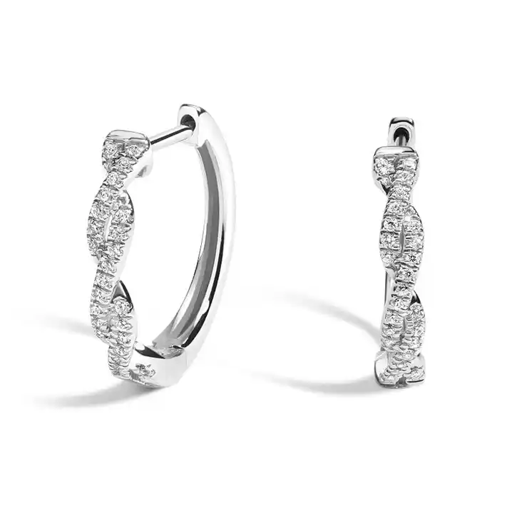 Keeley 0.50 Carat Natural 4 Prong  Diamond Earrings