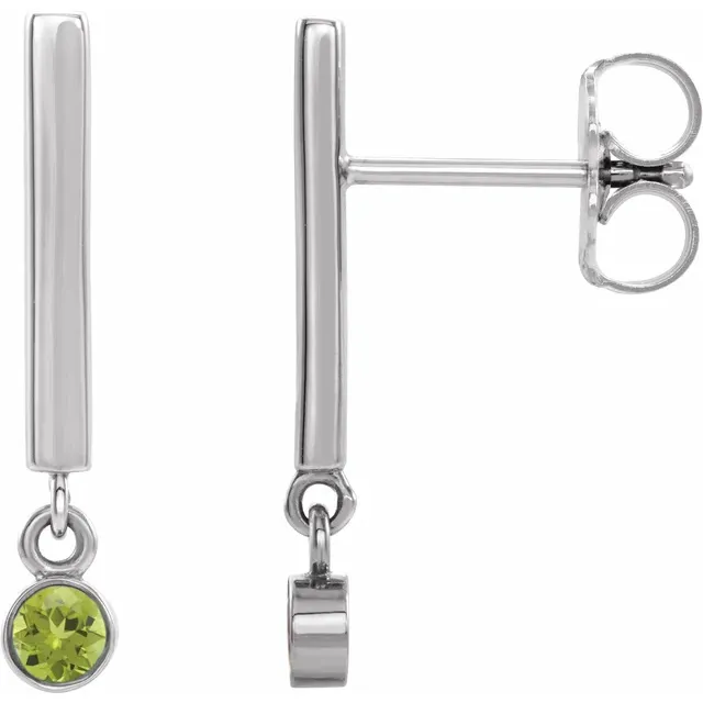 Flora Peridot Bezel Set 