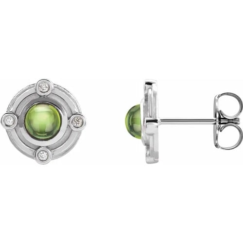 Florena Peridot Bezel Set 