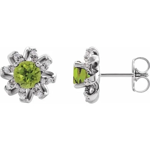 Flyta Peridot 4 Prong Set 