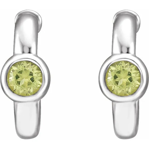Amarina Peridot  Diamond Earrings