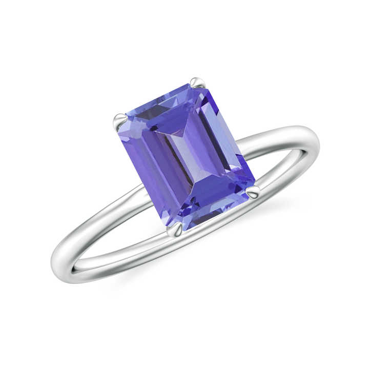 Alda Tanzanite 4 Prong Engagement Ring