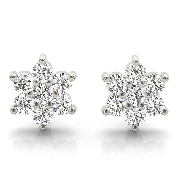 Basbas 0.21 Carat Natural  Diamond Earrings