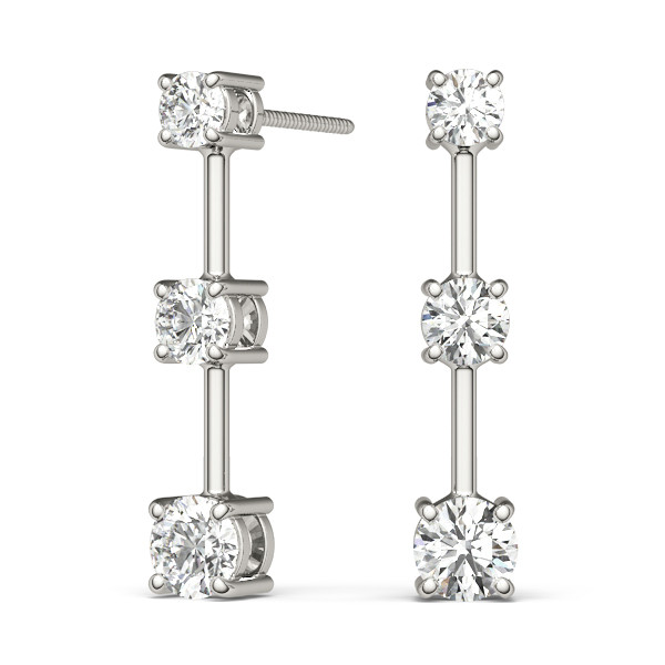 Feiga 0.12 - 1.00 Carat Natural  Diamond Earrings