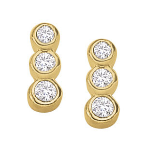Fala 0.05 Carat Natural  Diamond Earrings