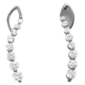 Filipa 0.12 - 0.75 Carat Natural  Diamond Earrings