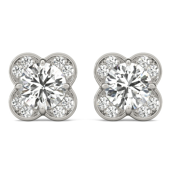 Estere 0.25 - 0.75 Carat Natural  Diamond Earrings