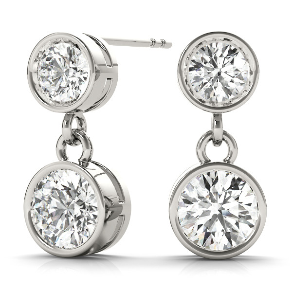 Ezmae Natural  Diamond Earrings