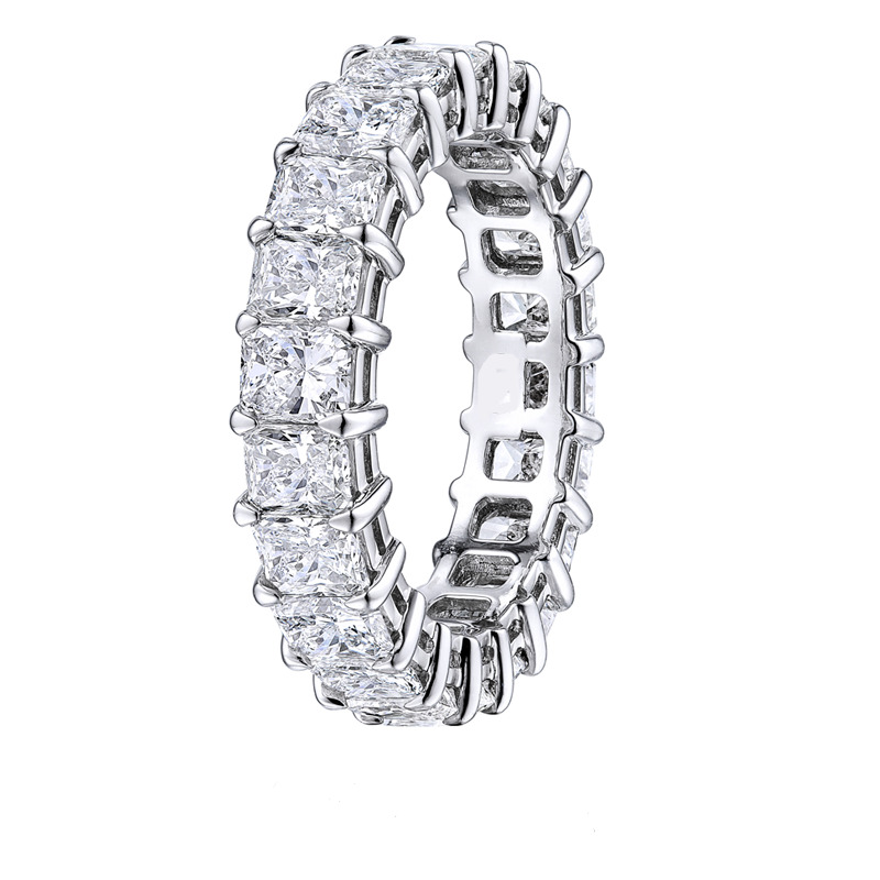Ebotte Natural 4 Prong  Diamond Ring