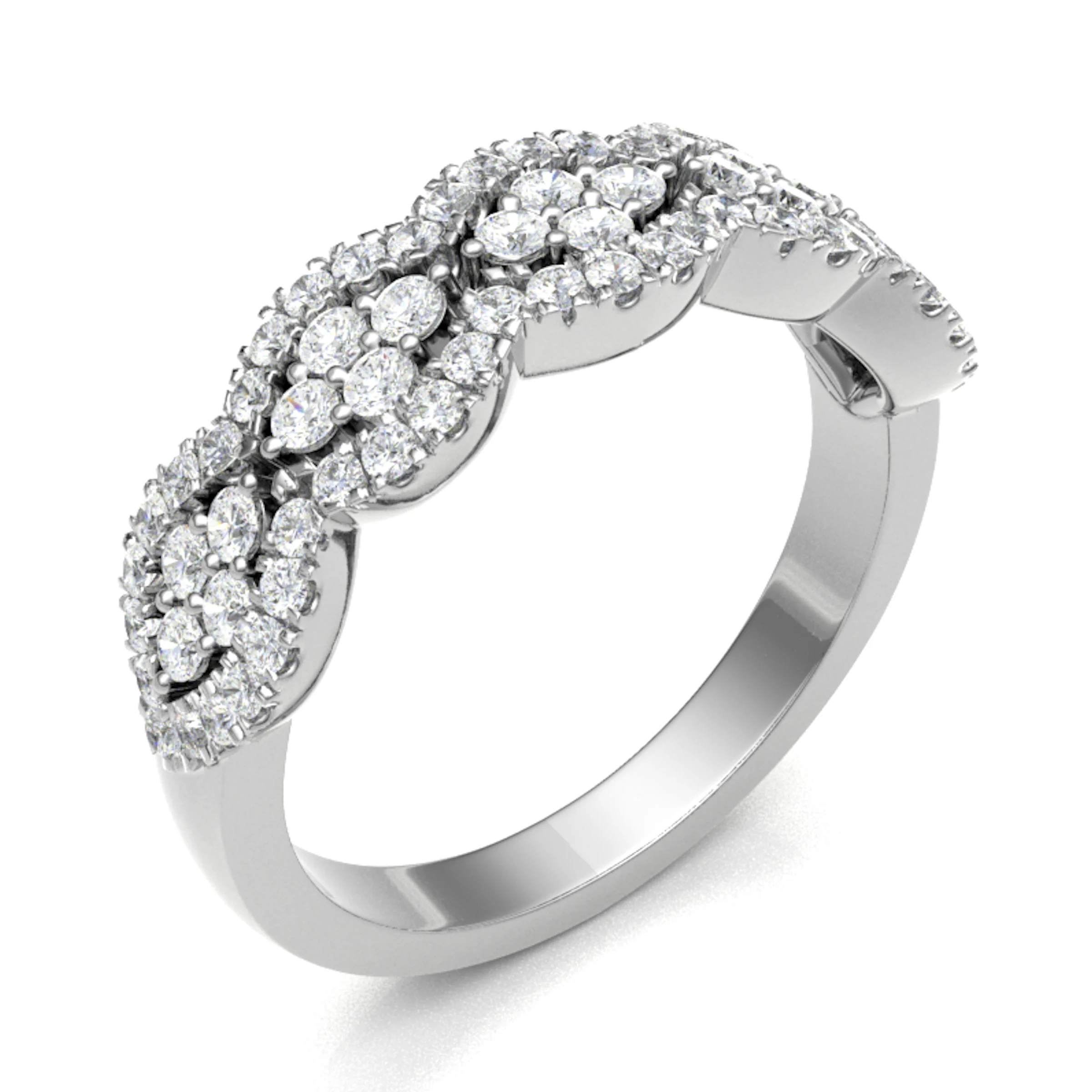 Elvisa Natural Prong  Diamond Ring