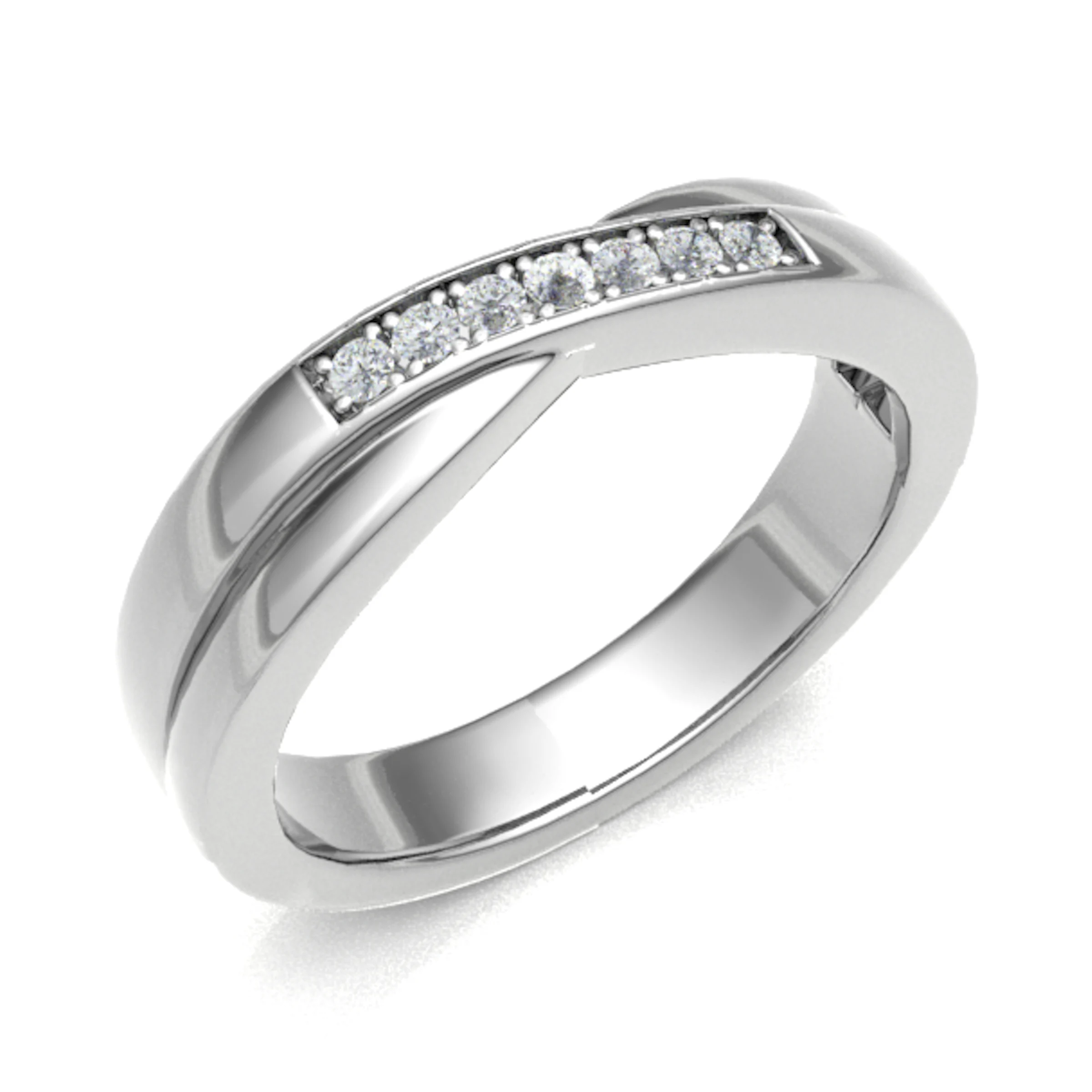 Ellot Natural Prong  Diamond Ring