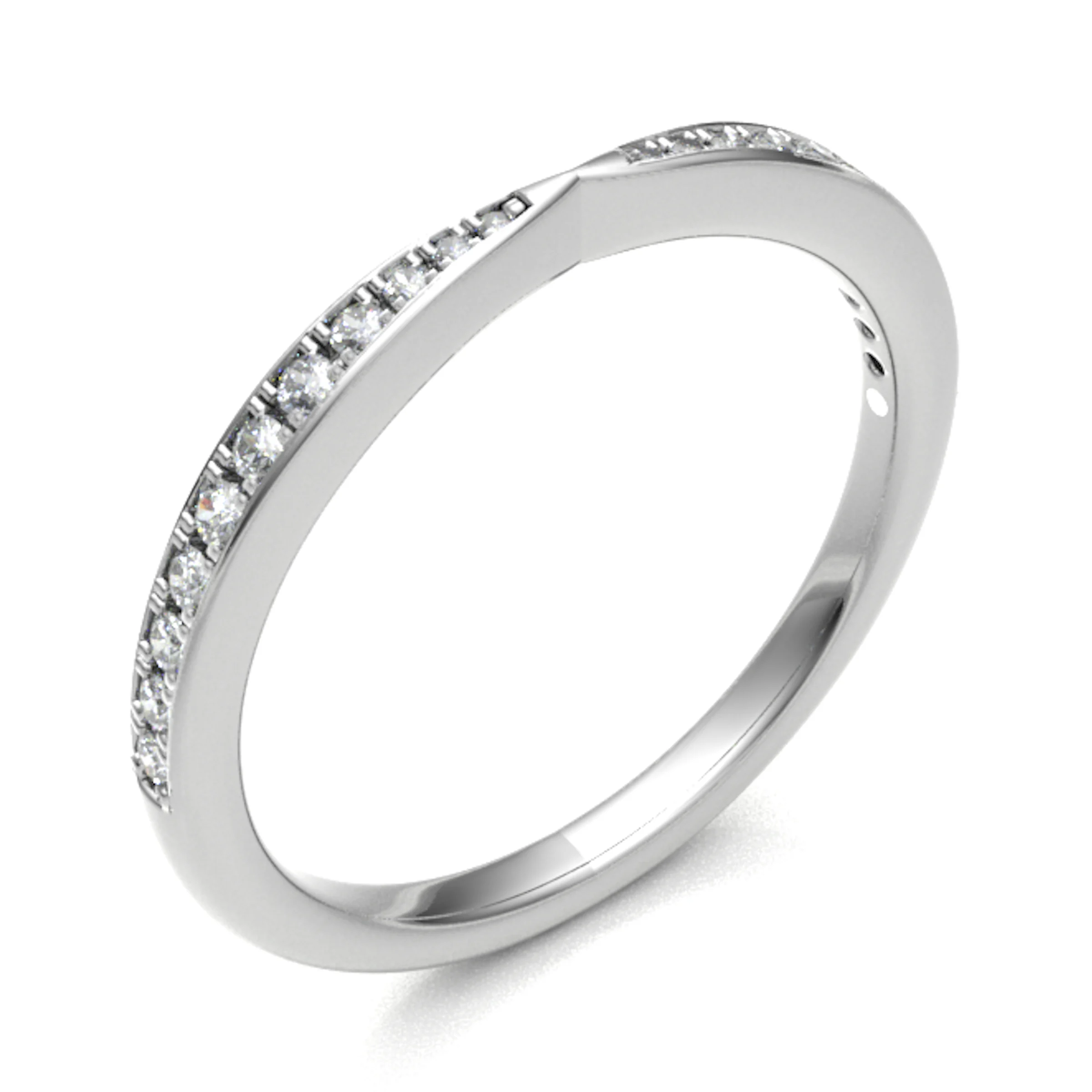 Elilen Natural Prong  Diamond Ring