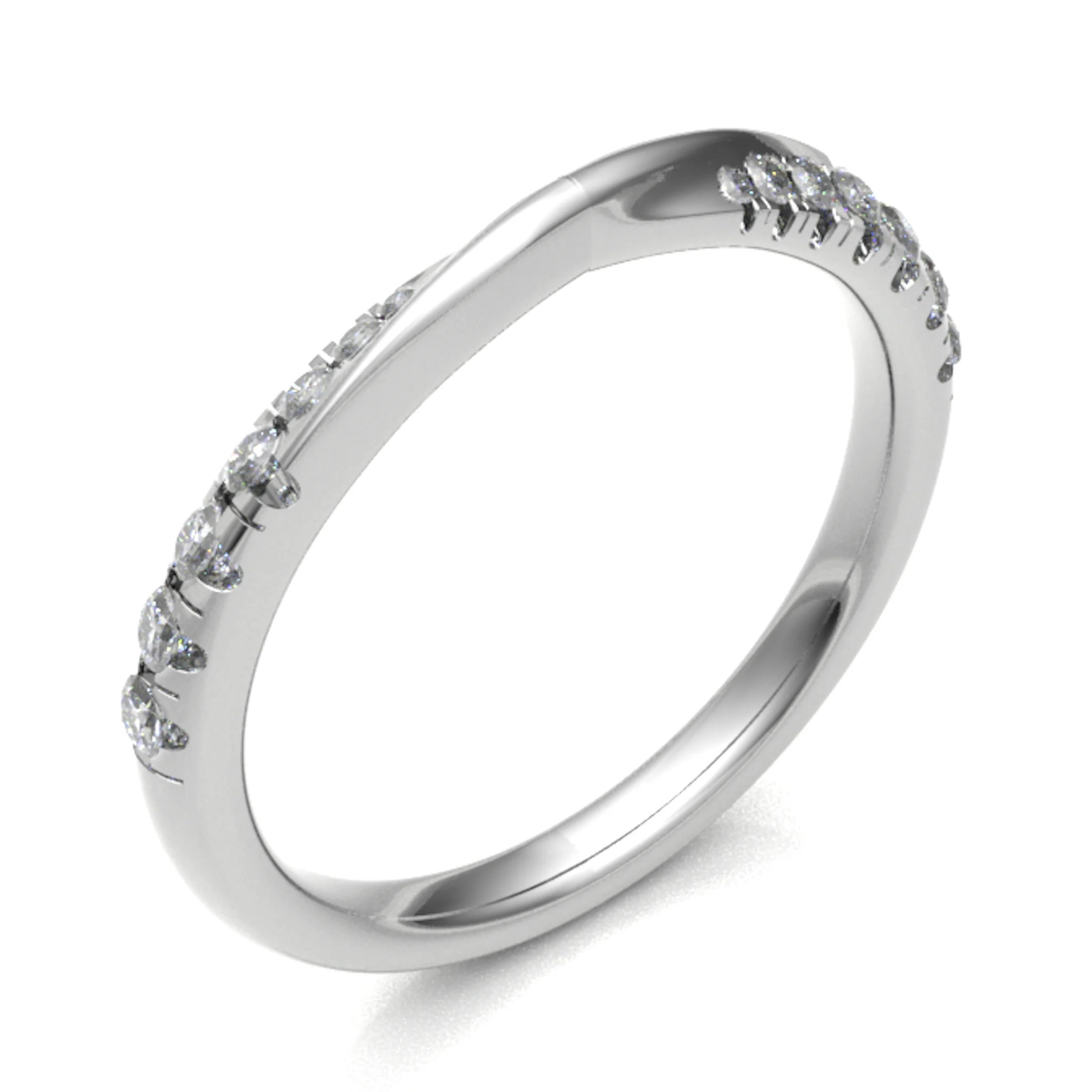 Elfrieda Natural Prong  Diamond Ring