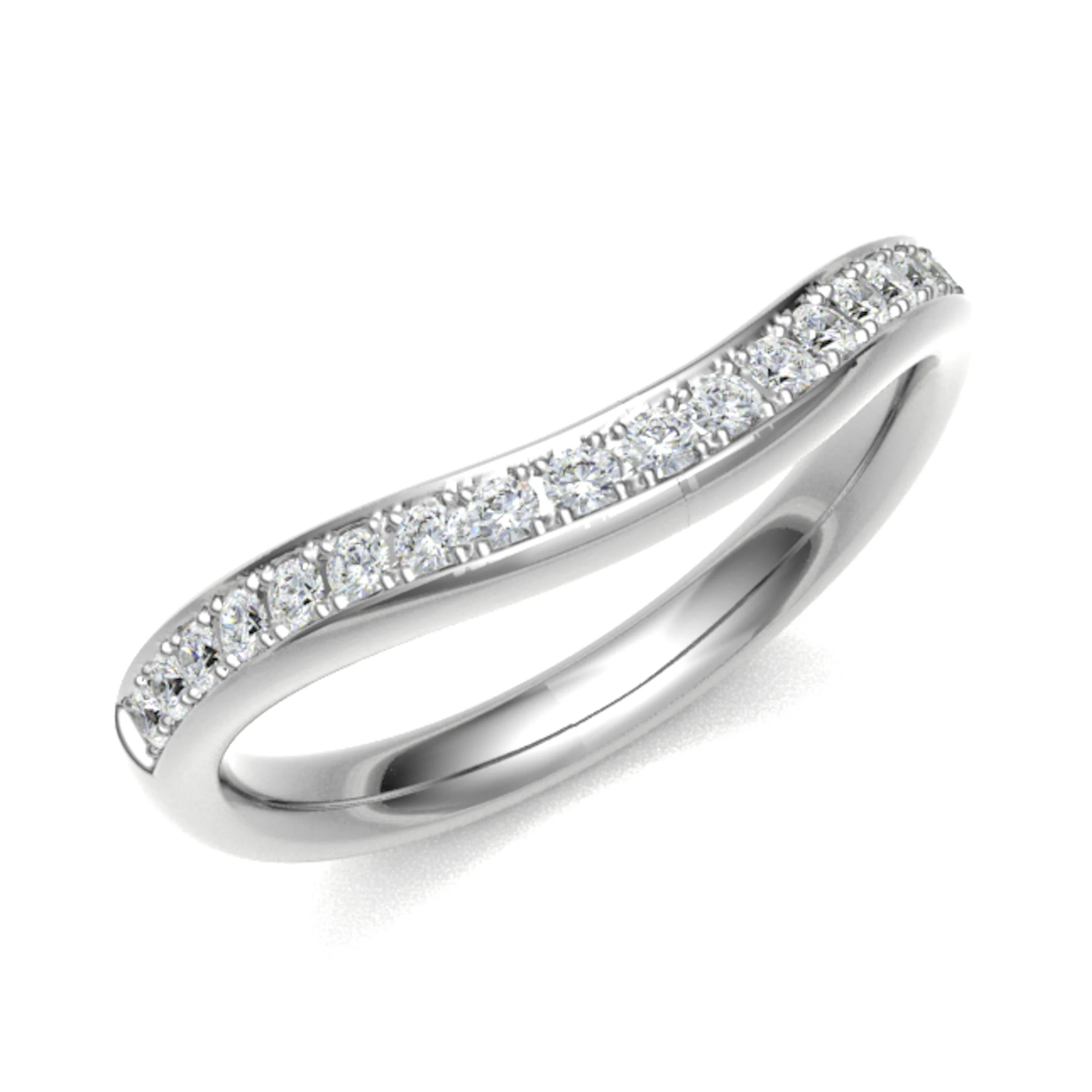 Elata Natural Prong  Diamond Ring