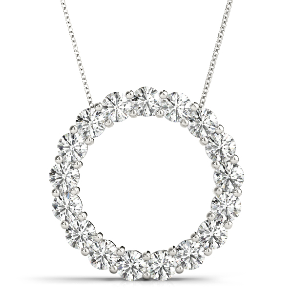 Bixby Natural Diamond Prong Set Necklace
