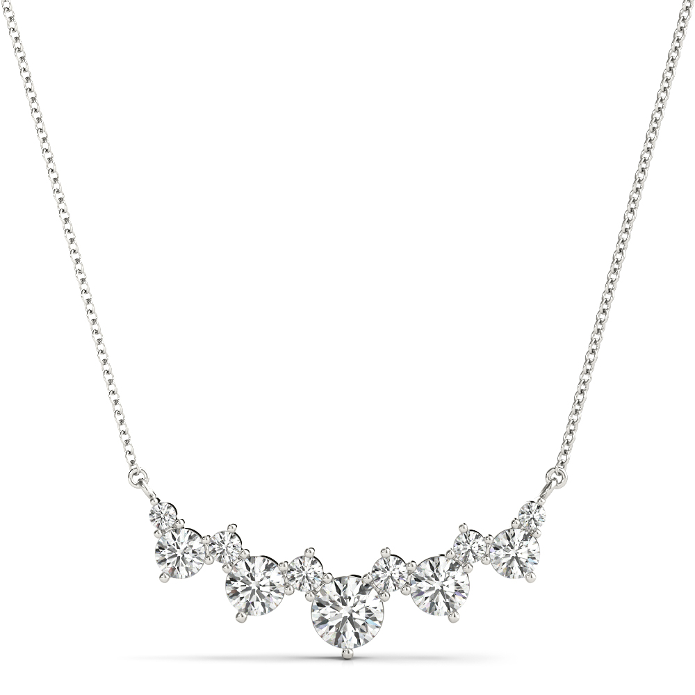 Torin Natural Diamond Prong Set Necklace