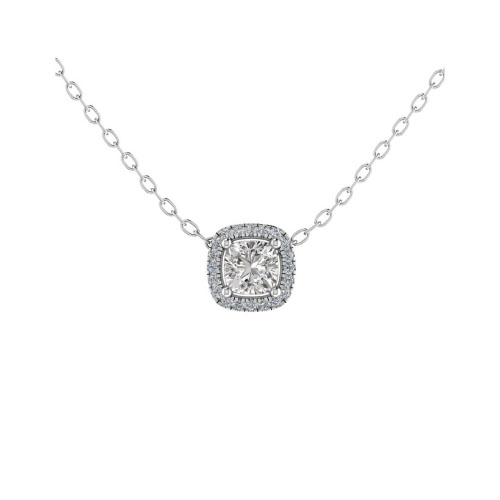 Tishya Natural Diamond 4 Prong  Necklace