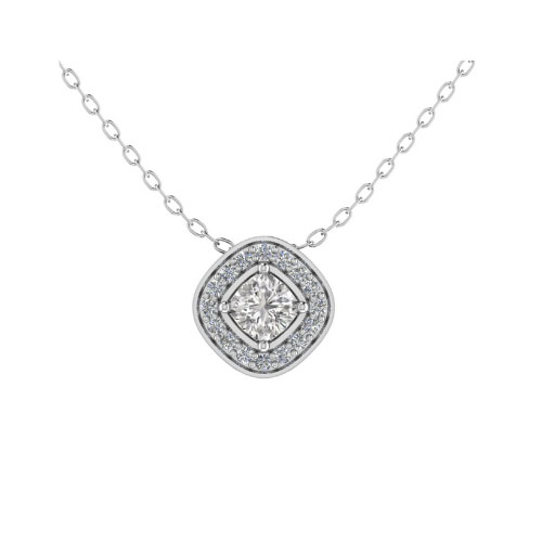 Terasa Natural Diamond 4 Prong  Necklace