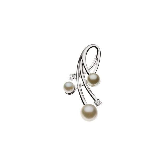 Vaanya Pearl 4 Prong  Necklace