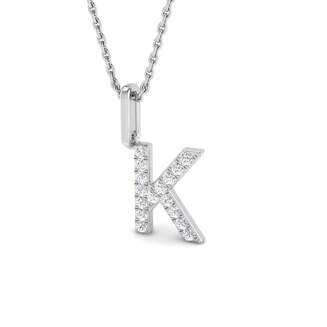 Crania  Natural Diamond Pave set Necklace