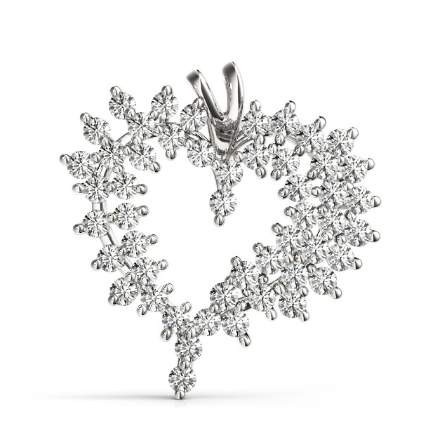 Rosalia Lab-Created Diamond 2 Prong  Necklace