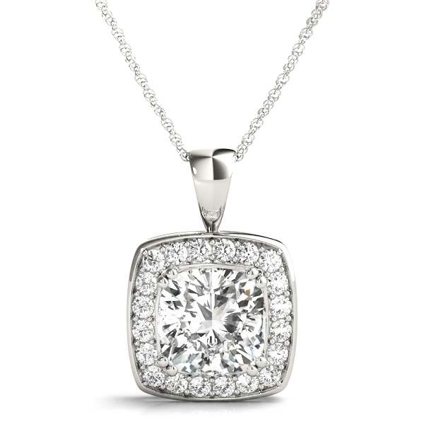 Talita Lab-Created Diamond Double Prong  Necklace