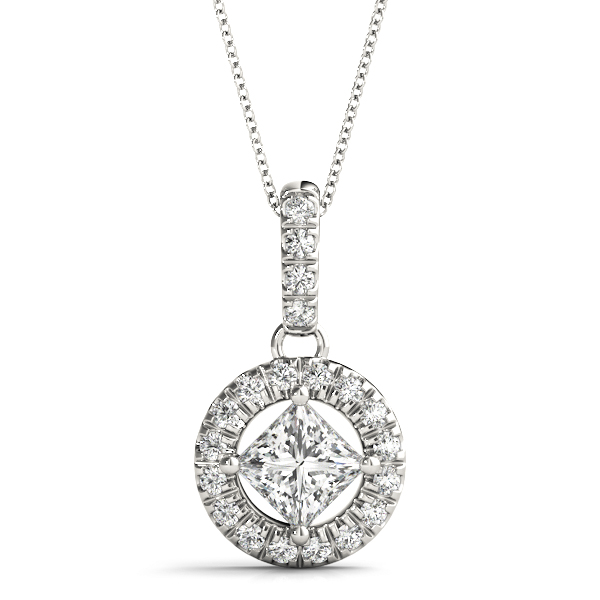 Tiffinee Lab-Created Diamond 4 Prong  Necklace