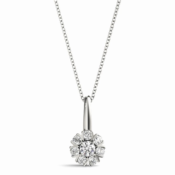 Tarin Lab-Created Diamond 4 Prong  Necklace