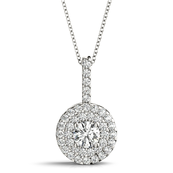 Tanda Natural Diamond 4 Prong  Necklace