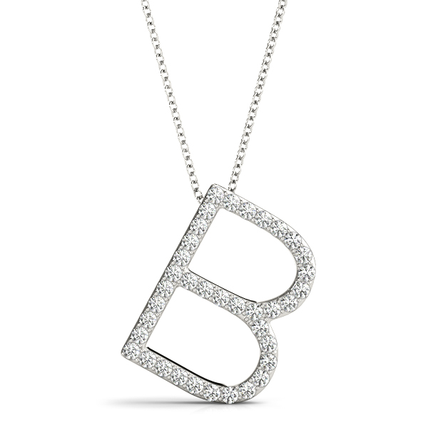 Bryson Natural Diamond Prong Set Necklace