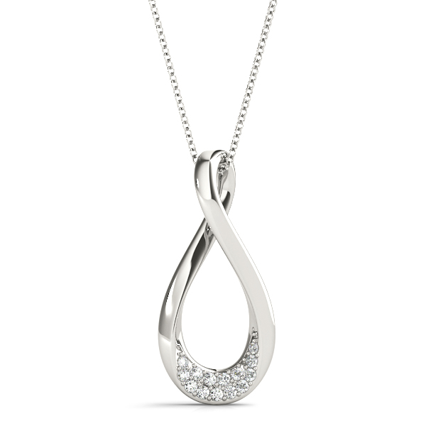 Zayn Natural Diamond Pave Set Necklace