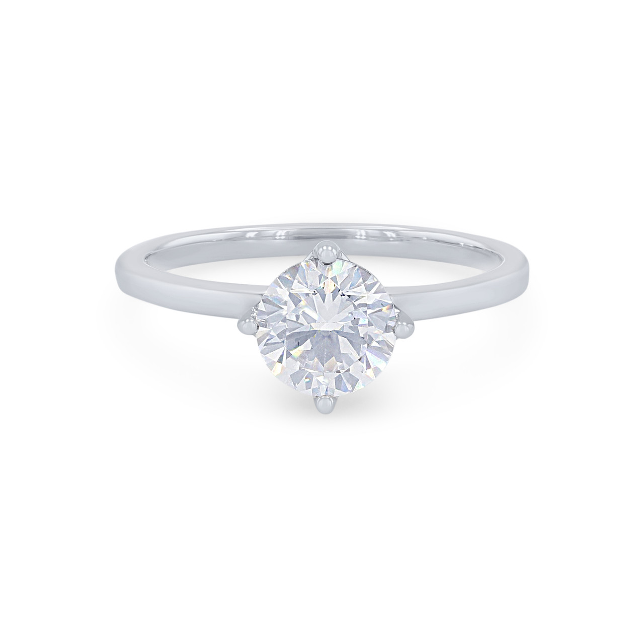 0.20-3.00 Carat Round Diamond Rings