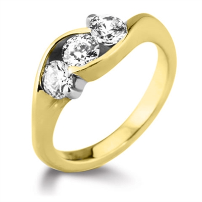 Dustee Natural Tension  Diamond Ring