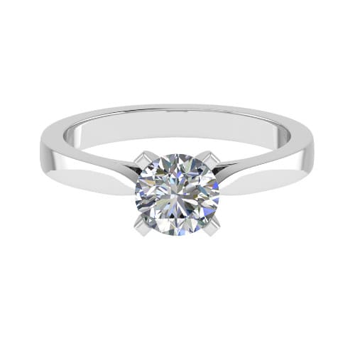 Cornelia Natural 4 Prong  Diamond Ring