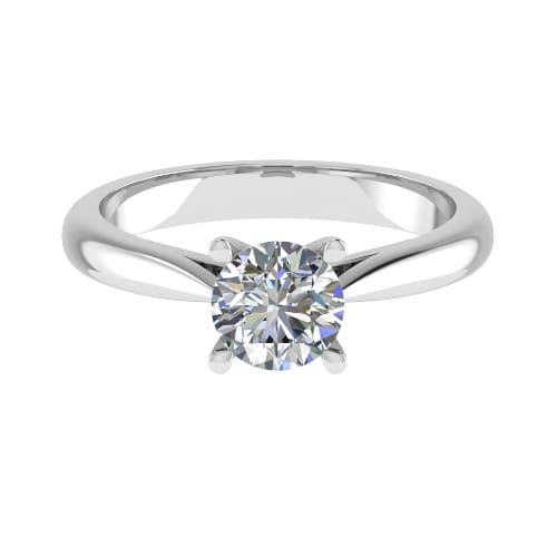 Bess Lab-Created Diamond 4 Prong  Engagement Ring