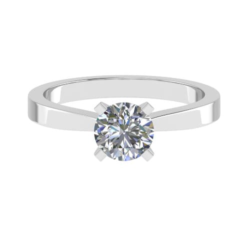 Jane 4 Prong Solitaire Engagement Ring 