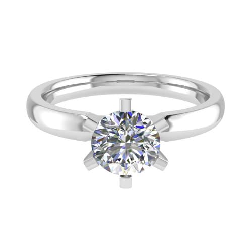 Lucia Natural 4 Prong  Diamond Ring