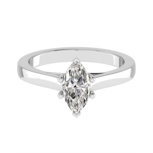 Cedra Natural Diamond 6 Prong  Engagement Ring