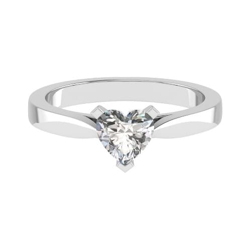 Camlyn Natural Diamond 4 Prong  Engagement Ring