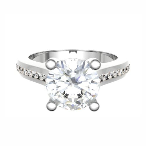 Candi Natural Diamond 4 Prong  Engagement Ring