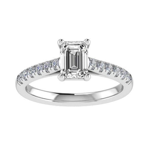 Stella Natural Diamond 4 Prong  Engagement Ring
