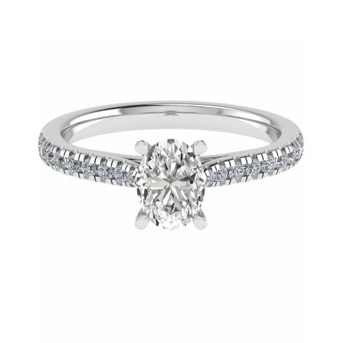 Carreen Natural Diamond 4 Prong  Engagement Ring