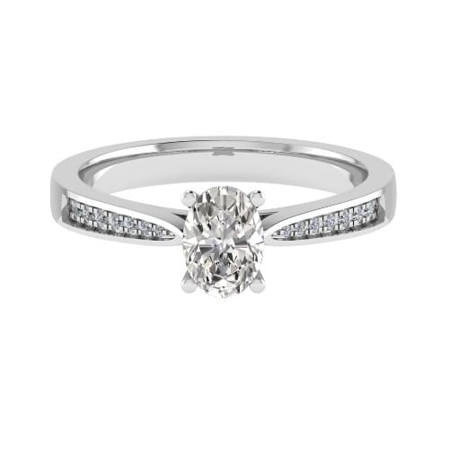 Cebba Natural Diamond 4 Prong  Engagement Ring