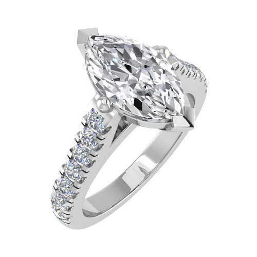 Caeli Natural Diamond 4 Prong  Engagement Ring