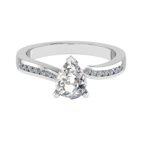 Cailie Natural Diamond 3 Prong  Engagement Ring