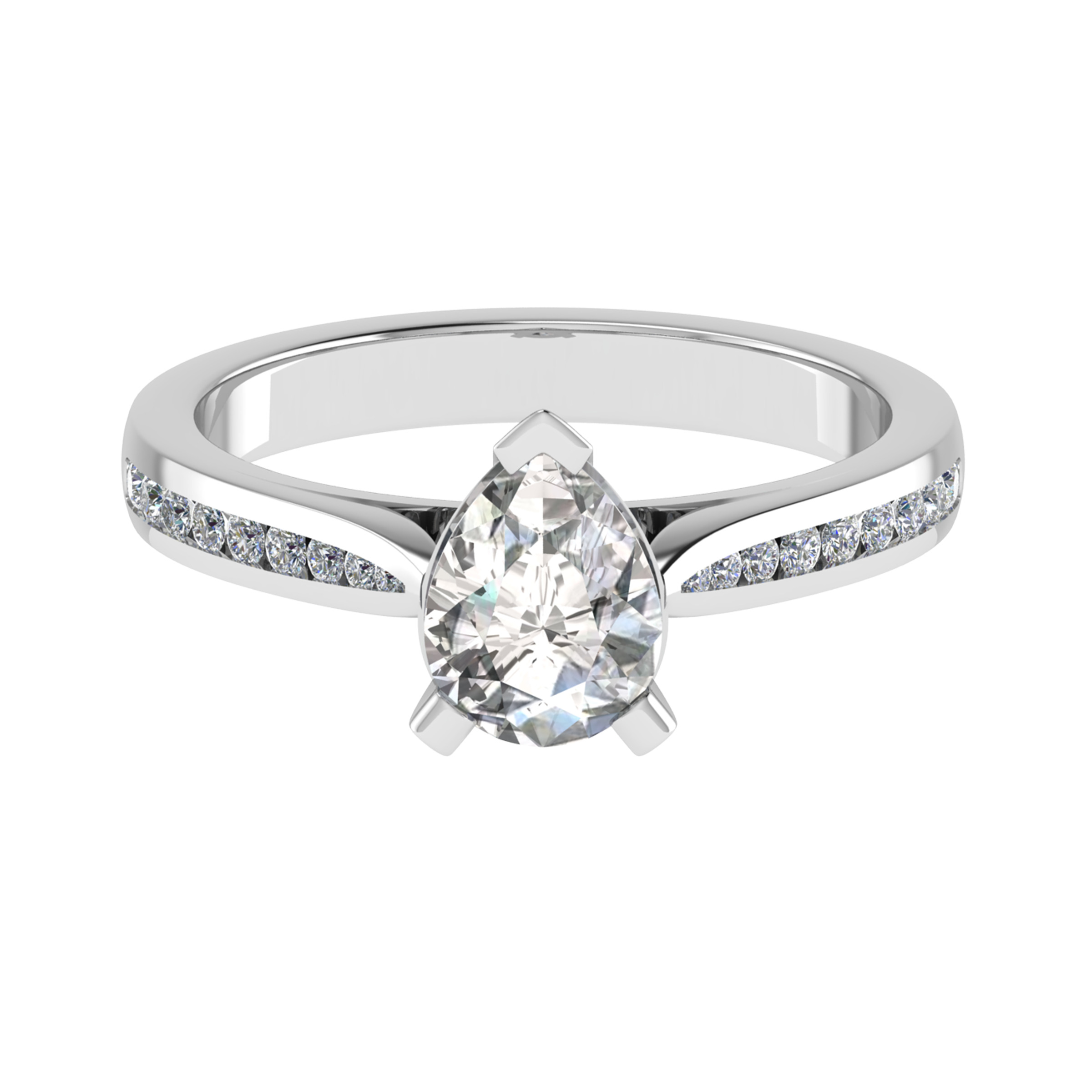 Cami Natural Diamond 3 Prong  Engagement Ring