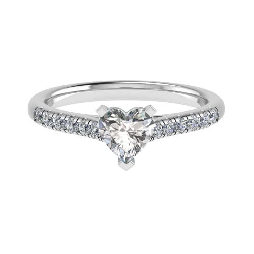 Celestia Natural Diamond 3 Prong  Engagement Ring